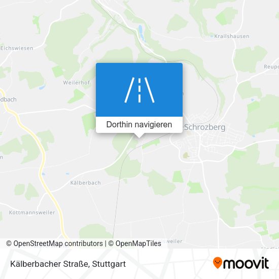 Kälberbacher Straße Karte