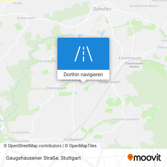 Gaugshausener Straße Karte