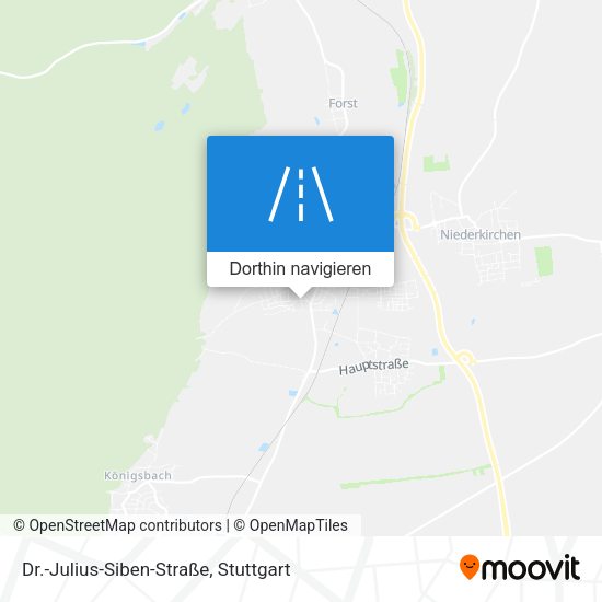 Dr.-Julius-Siben-Straße Karte