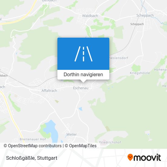 Schloßgäßle Karte