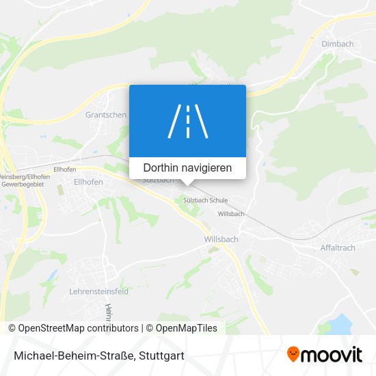 Michael-Beheim-Straße Karte