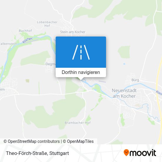 Theo-Förch-Straße Karte