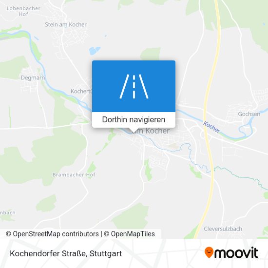 Kochendorfer Straße Karte