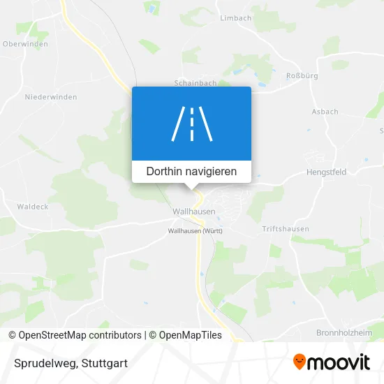 Sprudelweg Karte