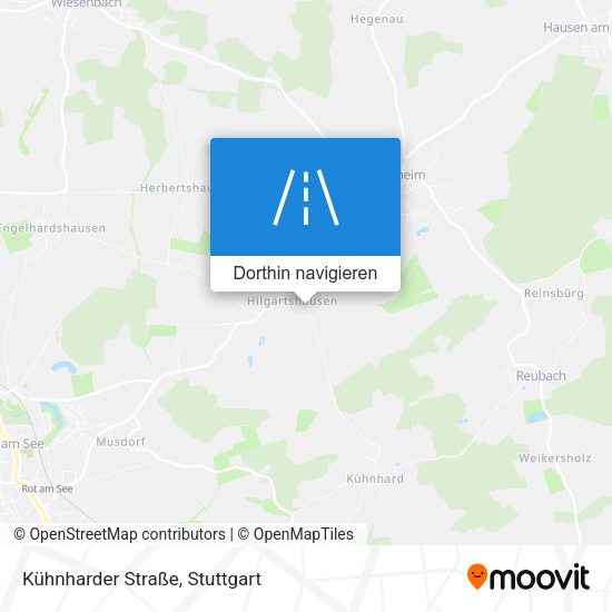 Kühnharder Straße Karte