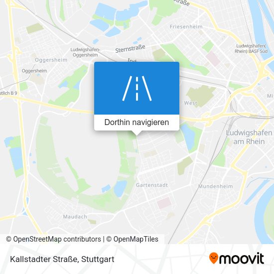 Kallstadter Straße Karte