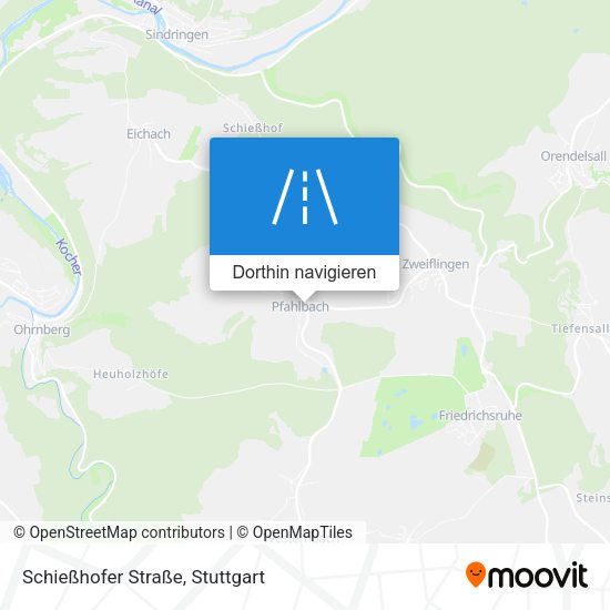 Schießhofer Straße Karte