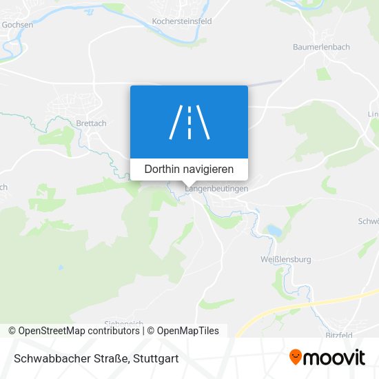 Schwabbacher Straße Karte