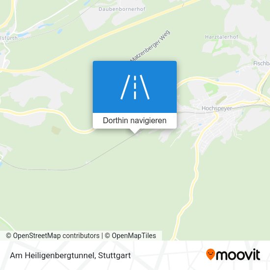 Am Heiligenbergtunnel Karte