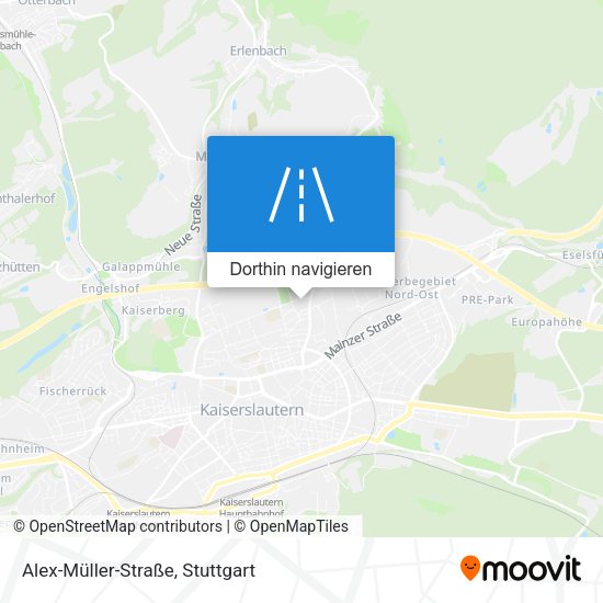 Alex-Müller-Straße Karte