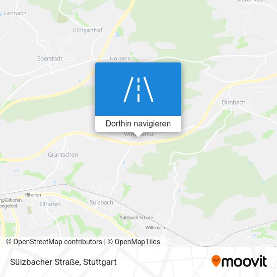 Sülzbacher Straße Karte