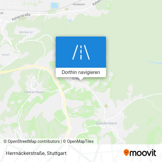 Herrnäckerstraße Karte