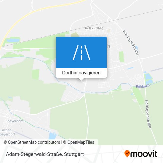 Adam-Stegerwald-Straße Karte
