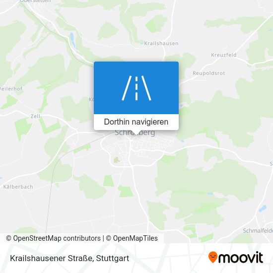 Krailshausener Straße Karte