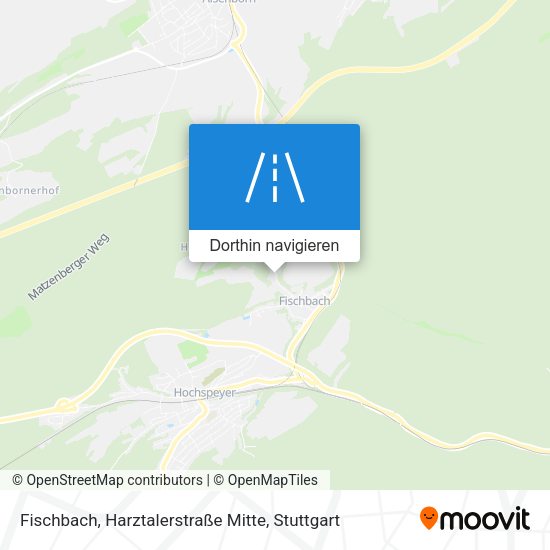 Fischbach, Harztalerstraße Mitte Karte