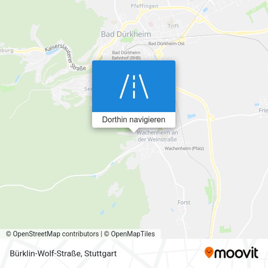 Bürklin-Wolf-Straße Karte