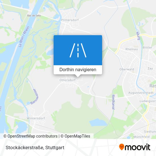 Stockäckerstraße Karte