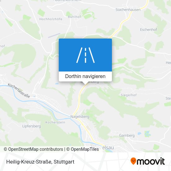 Heilig-Kreuz-Straße Karte
