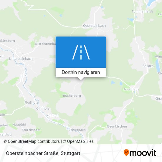 Obersteinbacher Straße Karte