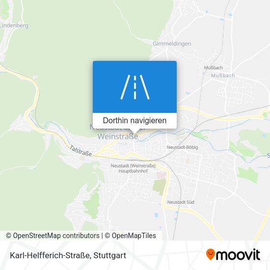 Karl-Helfferich-Straße Karte