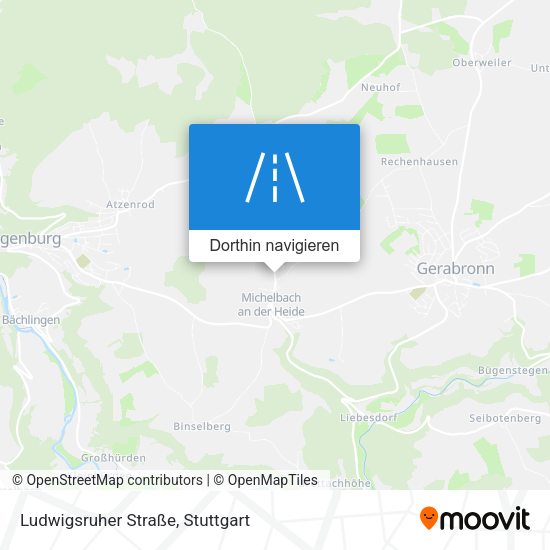 Ludwigsruher Straße Karte