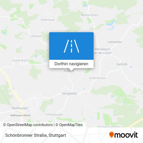 Schönbronner Straße Karte