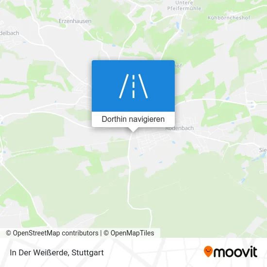 In Der Weißerde Karte