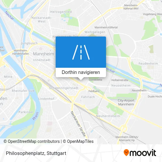 Philosophenplatz Karte