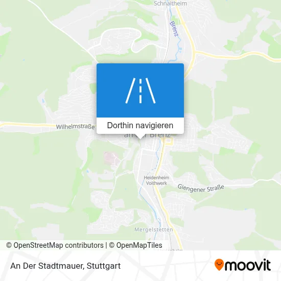 An Der Stadtmauer Karte