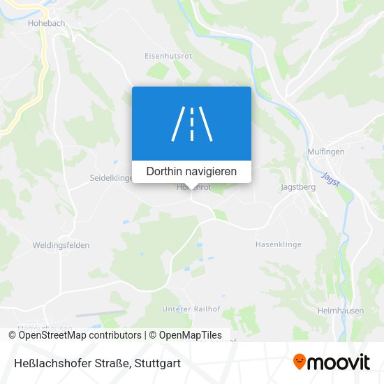 Heßlachshofer Straße Karte