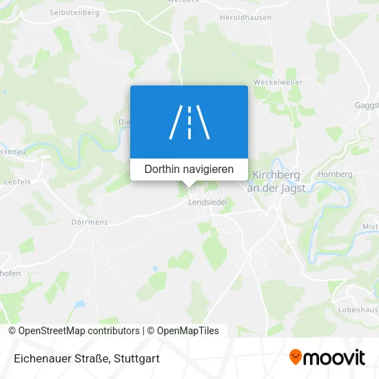 Eichenauer Straße Karte