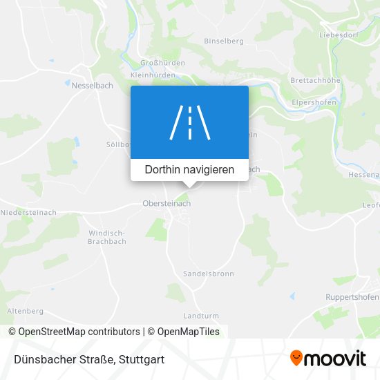 Dünsbacher Straße Karte