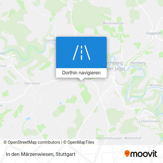 In den Märzenwiesen Karte