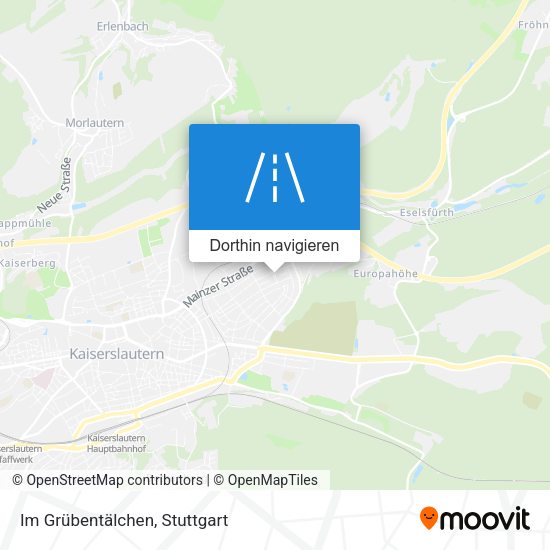Im Grübentälchen Karte
