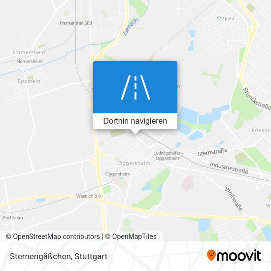 Sternengäßchen Karte