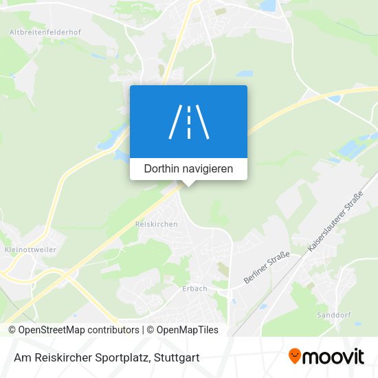 Am Reiskircher Sportplatz Karte