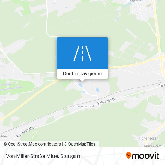 Von-Miller-Straße Mitte Karte