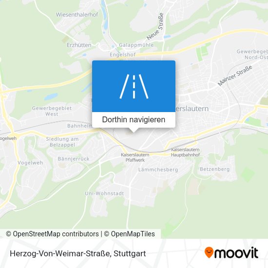 Herzog-Von-Weimar-Straße Karte