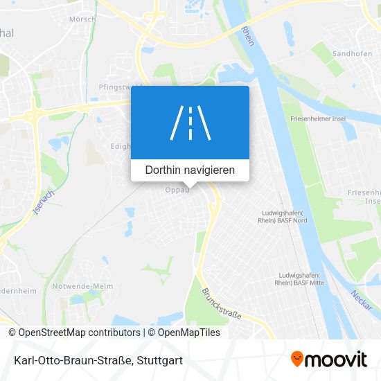 Karl-Otto-Braun-Straße Karte