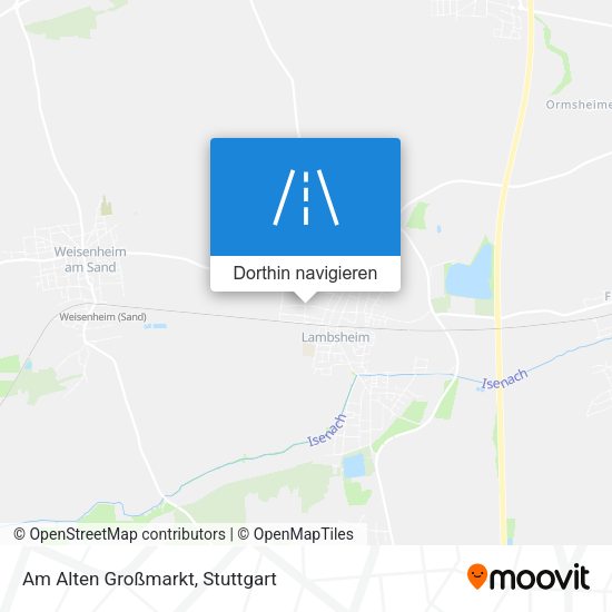 Am Alten Großmarkt Karte