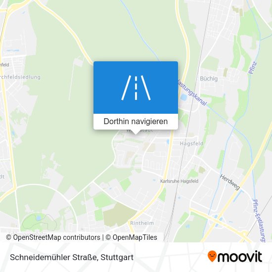 Schneidemühler Straße Karte