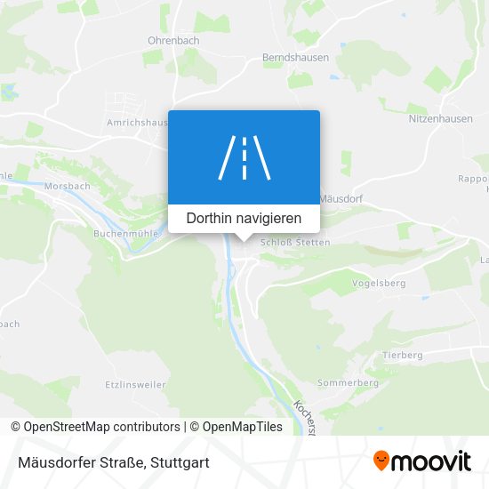 Mäusdorfer Straße Karte