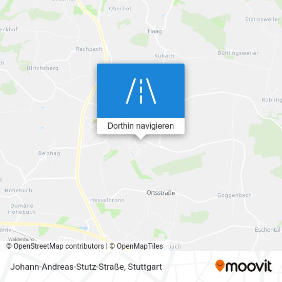 Johann-Andreas-Stutz-Straße Karte