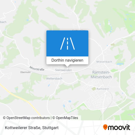 Kottweilerer Straße Karte