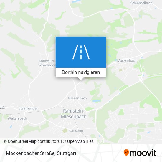 Mackenbacher Straße Karte