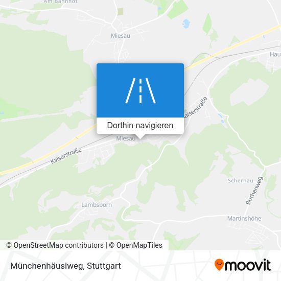 Münchenhäuslweg Karte