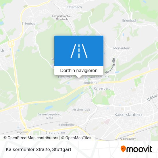 Kaisermühler Straße Karte