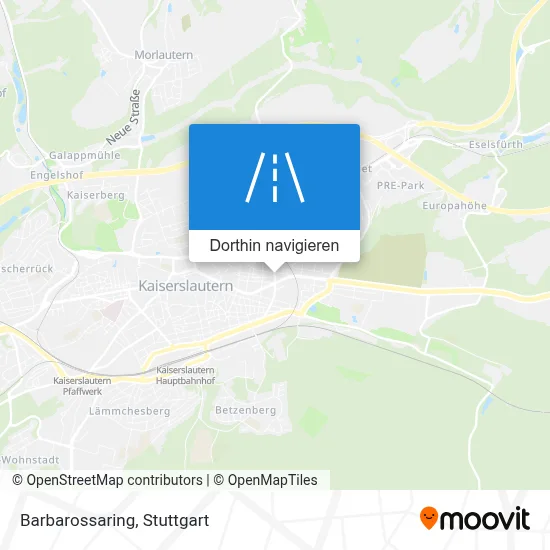 Barbarossaring Karte