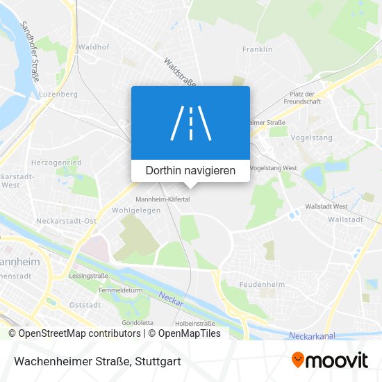 Wachenheimer Straße Karte