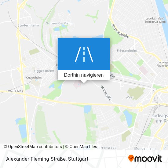 Alexander-Fleming-Straße Karte